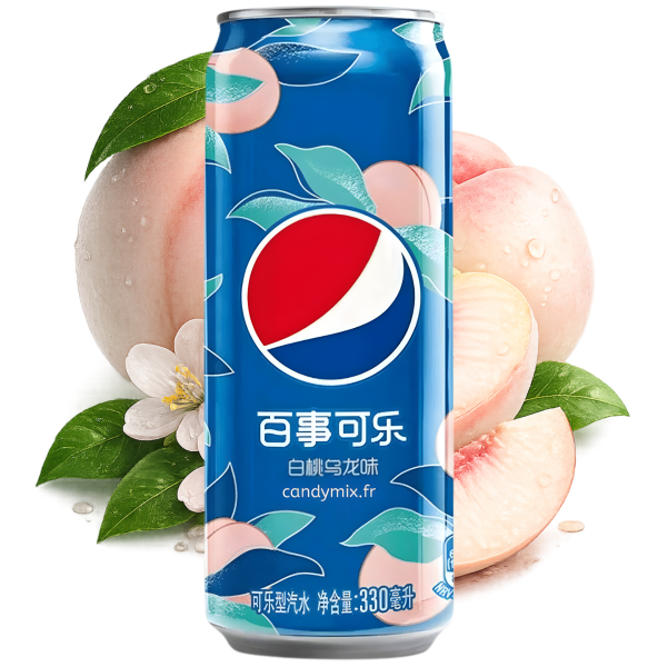 PEPSI - White Peach Oolong CHINA 330ml